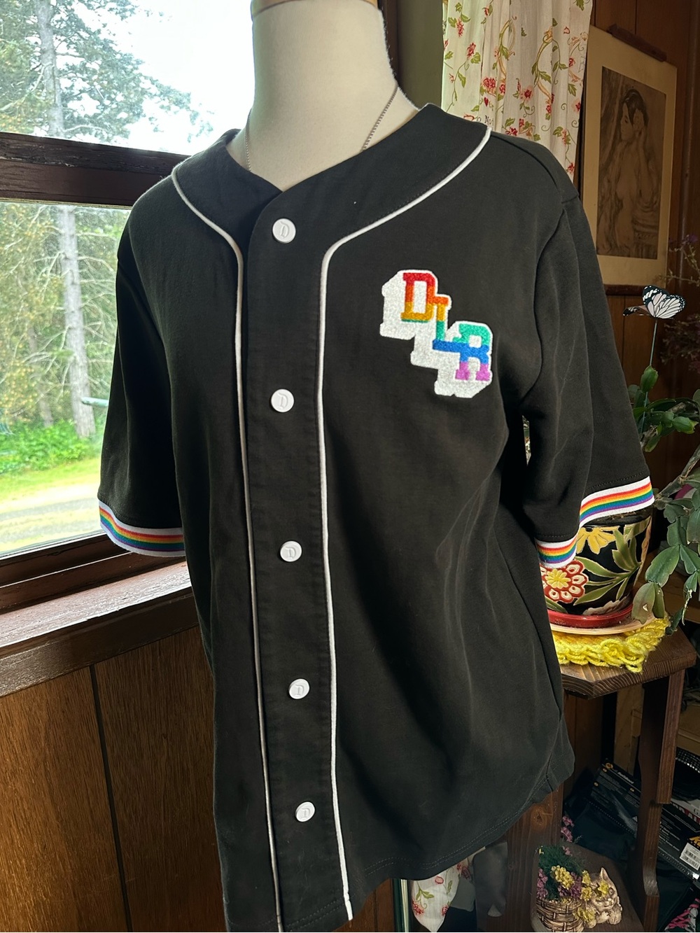 Disneyland Resorts • Unisex Pride Snap Front Embroidery Jersey - Picture 5 of 15